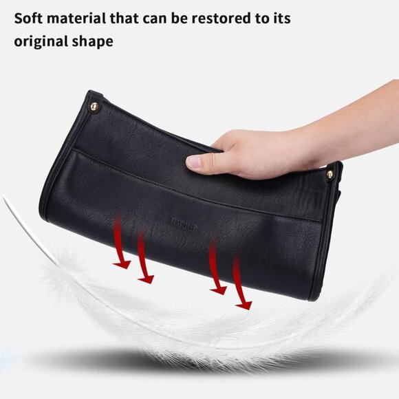 Crossbody Bag Women Vegan Leather Hobo Handbag Trendy Crossbody Shoulder Bag Pur - Picture 7 of 9